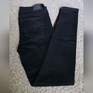 American Eagle Outfitters Black Next Level Stretch Jeggings Size 2